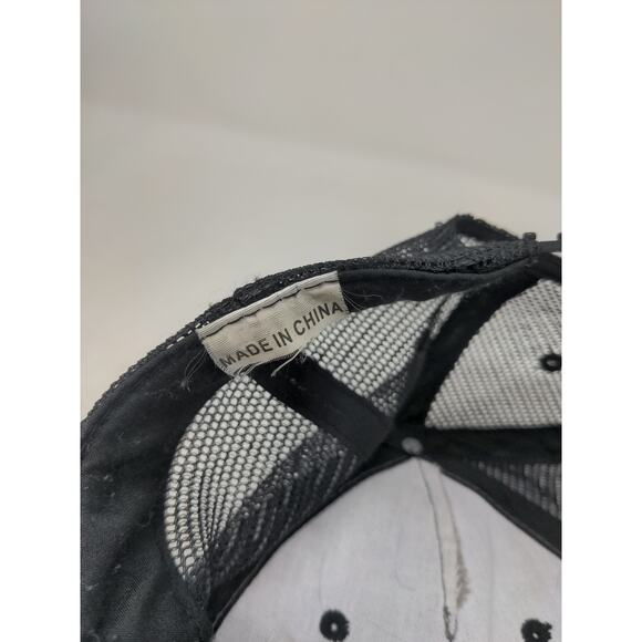 Cedar Fair Kings Island Banshee Rollercoaster Meshback Snapback Hat Distressed - Picture 10 of 11